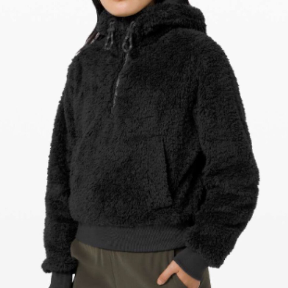 (6154) Lululemon Oh So Sherpa Half Zip Sz 2 *LOVED - Picture 2 of 10